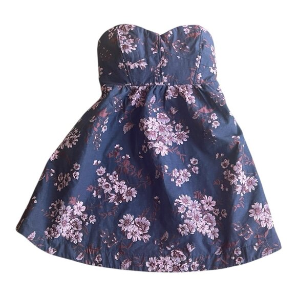 Free People Matilda Mini Dress Fit and Flare Floral Size Medium - Picture 4 of 7